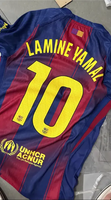 Herr Fotbollstroja Lamine Yamal 10 FC Barcelona Hemmatroja 2026-1.webp