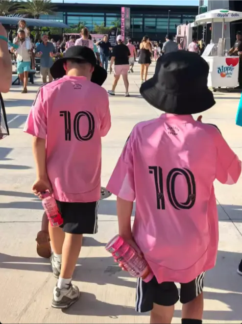 Matchstall Fotboll Barn Inter Miami CF Hemmastall 2026 Lionel Messi 10.webp