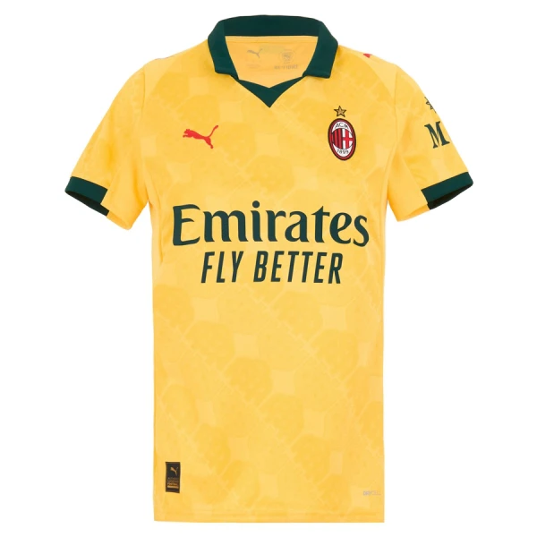 Billiga Fotbollströjor Dam AC Milan Tredjetröja 2025/26 Kortärmad