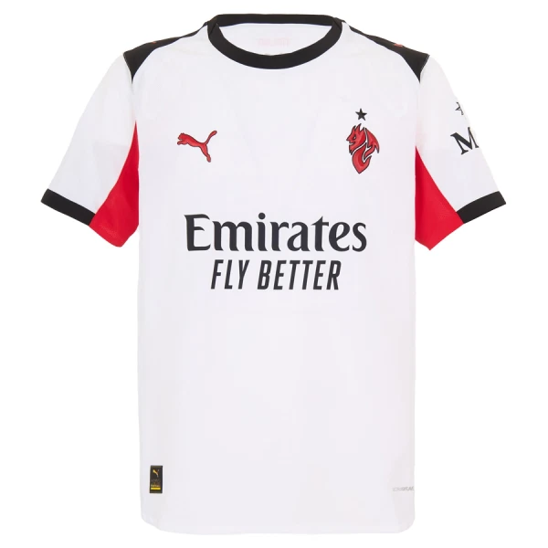 Fotbollströjor Billigt Herr AC Milan Bortatröja 2025/26 Kortärmad