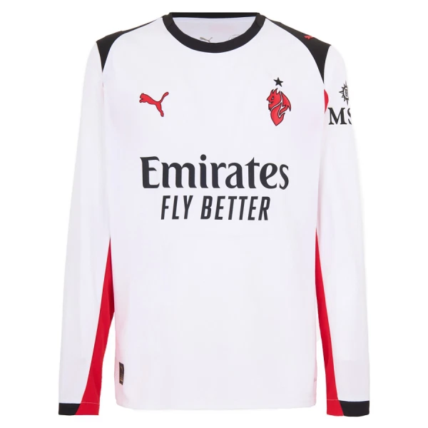 Fotbollströjor Billigt Herr AC Milan Bortatröja 2025/26 Långärmad