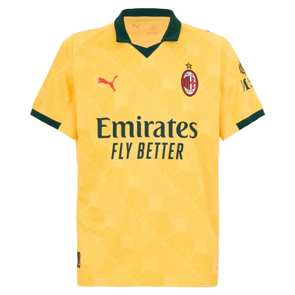 Billiga Fotbollströjor Herr AC Milan Tredjetröja 2025/26 Kortärmad