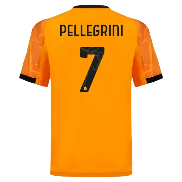 Fotbollströjor Billigt Herr AS Roma Bortatröja 2025/26 Kortärmad Lorenzo Pellegrini 7