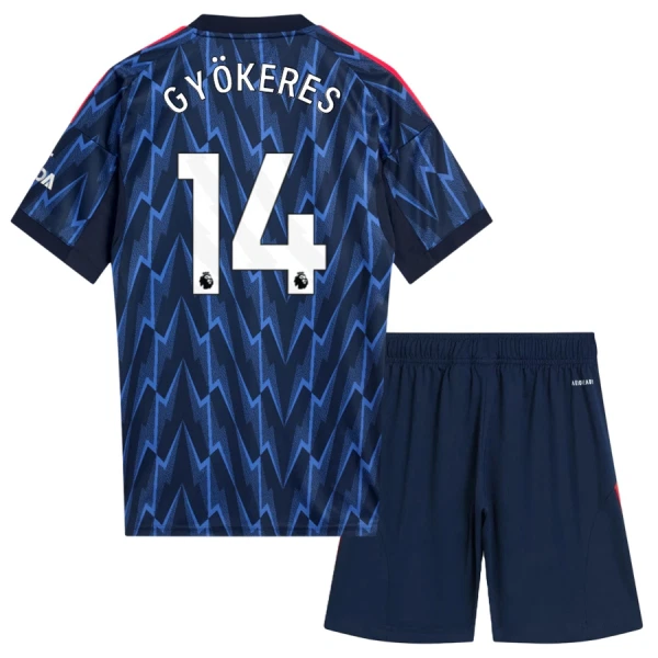 Billiga Fotbollströjor Barn Arsenal Bortaställ 2025/26 Viktor Gyökeres 14