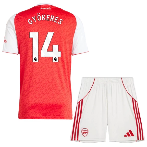 Billiga Fotbollströjor Arsenal Hemmaställ 2025/26 Barn Viktor Gyökeres 14