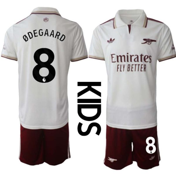 Fotbollströjor Barn Billiga Arsenal Tredjeställ 2025/26 Martin Ødegaard 8