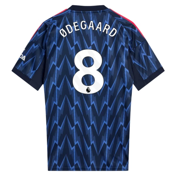 Herr Fotbollströjor Arsenal Bortatröja 2025/26 med tryck Martin Ødegaard 8
