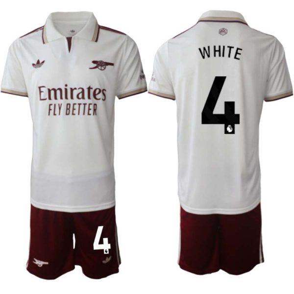 Fotbollströjor Billigt Herr Arsenal Tredjeställ 2025/26 Ben White 4