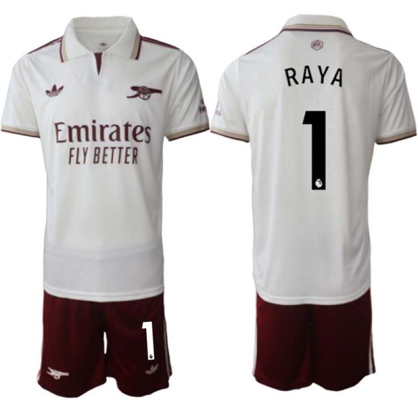 Billiga Fotbollsset Herr Arsenal Tredjeställ 2025/26 David Raya 1
