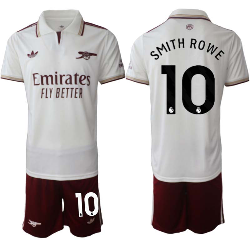 Billiga Fotbollströja Arsenal Tredjeställ 2025/26 med namn Emile Smith Rowe 10
