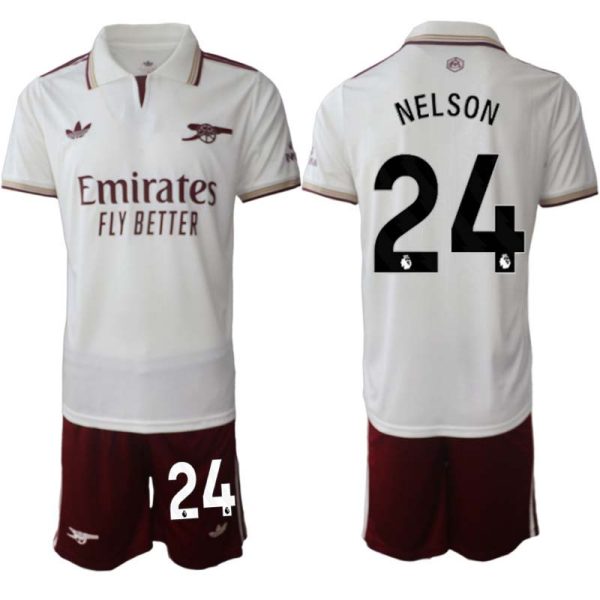 Matchställ Fotboll Herr Arsenal Tredjeställ 2025/26 Reiss Nelson 24
