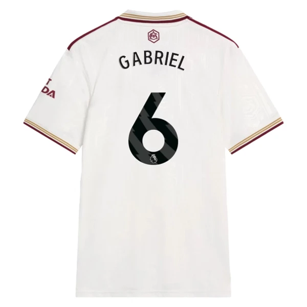 Fotbollströjor Billigt Herr Arsenal Tredjetröja 2025/26 Gabriel Magalhães 6