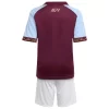 Aston Villa Hemmaställ 2025/26 Barn Kortärmad Tröja + Shorts