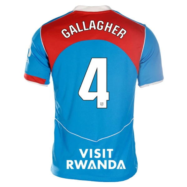 Atlético Madrid Tredjetröja 2025/26 Conor Gallagher 4 Herr Fotbollströja
