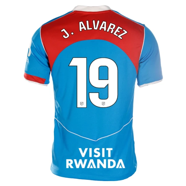 Billiga Fotbollströjor Herr Atlético Madrid Tredjetröja 2025/26 Julián Álvarez 19