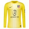Matchtröjor Herr Atlético Madrid Målvaktströja 2025-26 Jan Oblak 13 Gul/Vit Långärmad