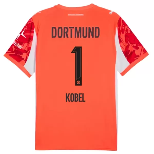 Borussia Dortmund Röd Målvaktströja 2025/26 Herr Gregor Kobel 1