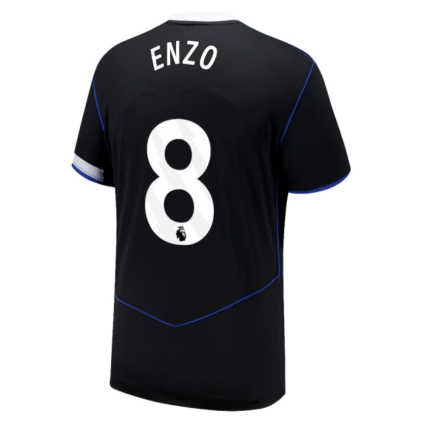 Billiga Fotbollströja Chelsea FC Tredjetröja 2025/26 Enzo Fernandez 8 Herr Kortärmad