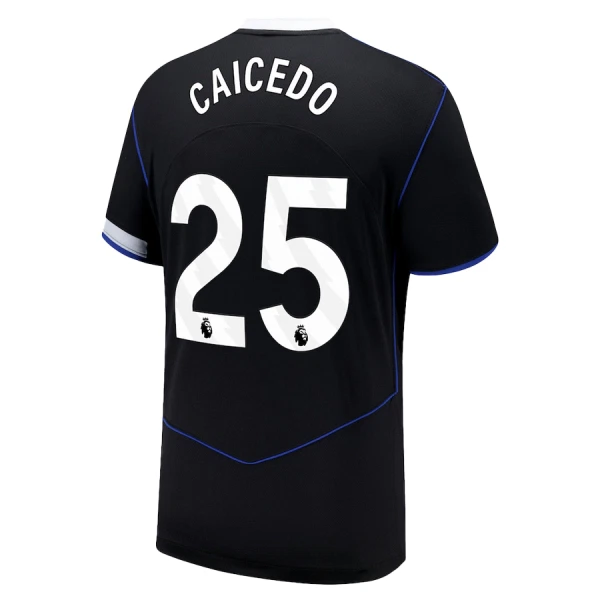 Billiga Fotbollströja Chelsea FC Tredjetröja 2025/26 Moisés Caicedo 25 Herr Kortärmad