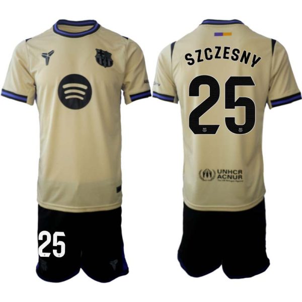 Herr Matchtröjor FC Barcelona Bortaställ 2025/26 Wojciech Szczesny 25