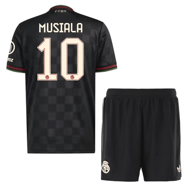Fotbollströjor Billigt Barn FC Bayern München Tredjeställ 2025/26 Jamal Musiala 10