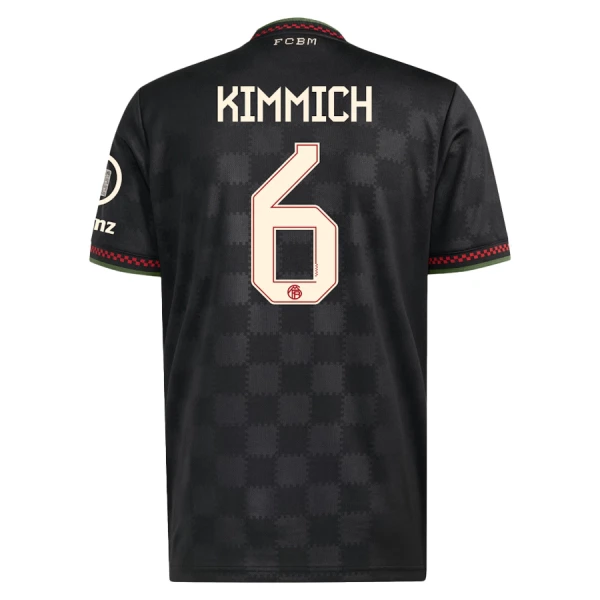Fotbollströjor Billigt Herr FC Bayern München Tredjetröja 2025/26 Joshua Kimmich 6