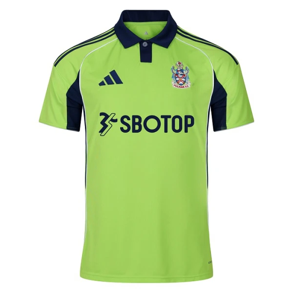 Matchtröjor Fulham FC Bortatröja 2025/26 Kortärmad Herr Fotbollströja