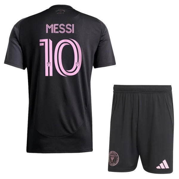 Billiga Fotbollströjor Barn Inter Miami CF Bortaställ 2025/26 Lionel Messi 10