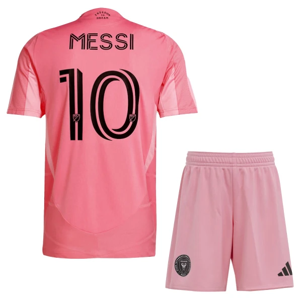 Matchställ Fotboll Barn Inter Miami CF Hemmaställ 2025/26 Lionel Messi 10