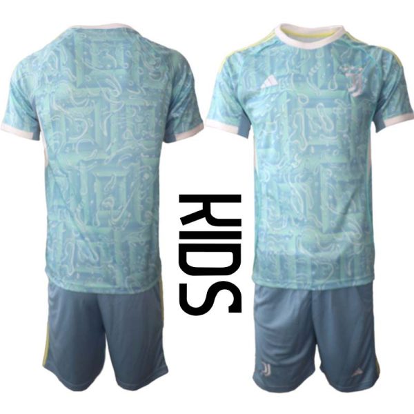 Billiga Fotbollströjor Barn Juventus Bortaställ 2025/26 Fotbollströja Kit