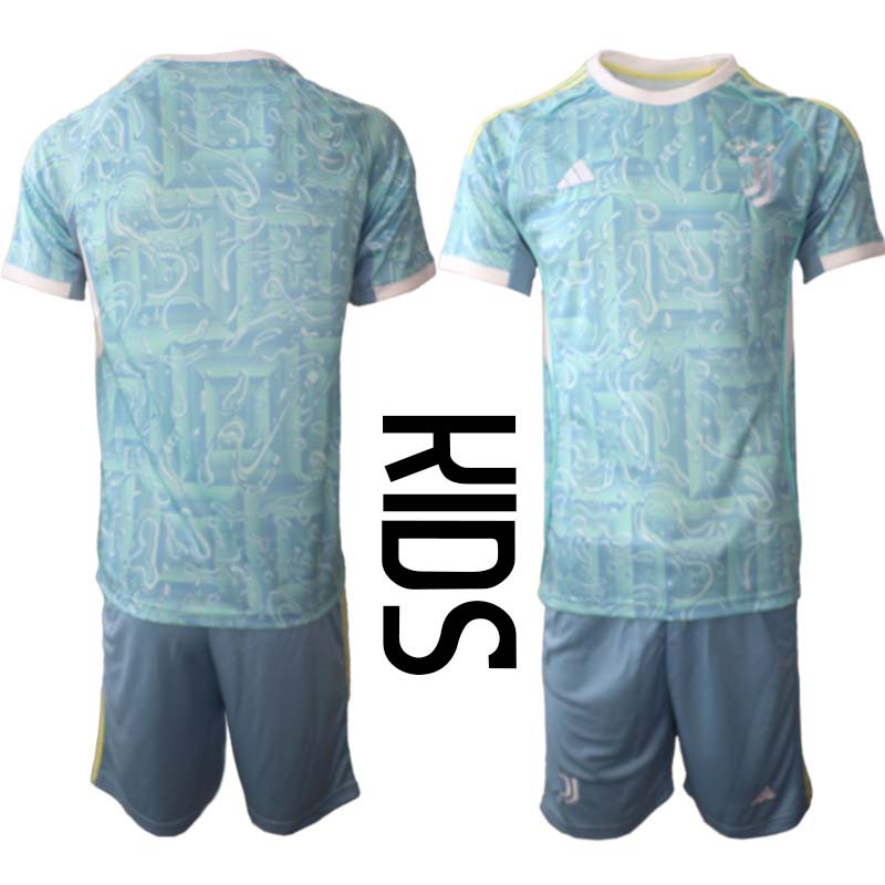 Billiga Fotbollströjor Barn Juventus Bortaställ 2025/26 Fotbollströja Kit