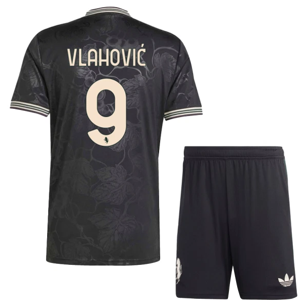 Billiga Fotbollströjor Barn Juventus Tredjeställ 2025/26 Dušan Vlahović 9