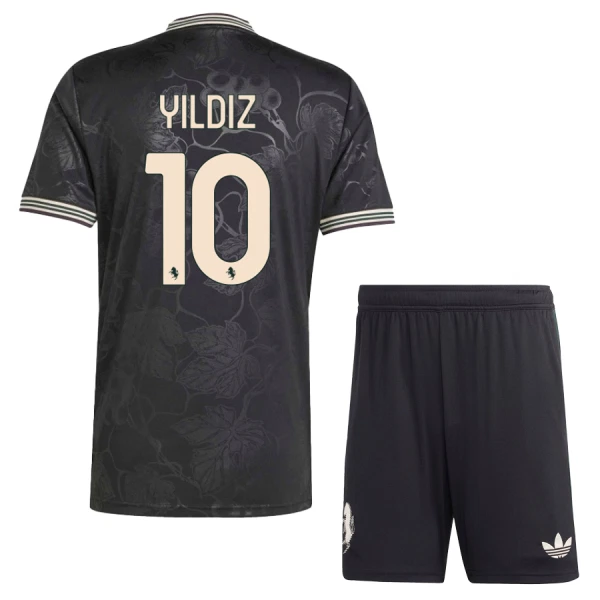 Billiga Fotbollströjor Barn Juventus Tredjeställ 2025/26 Kenan Yildiz 10