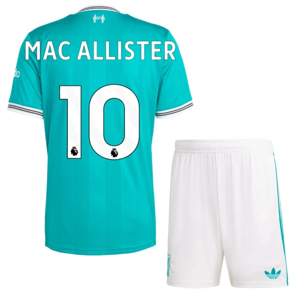 Fotbollströjor Billigt Barn Liverpool Tredjeställ 2025/26 Alexis Mac Allister 10