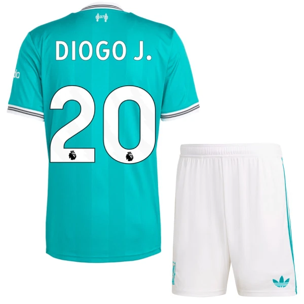 Billiga Fotbollströjor Barn Liverpool Tredjeställ 2025/26 Diogo Jota 20