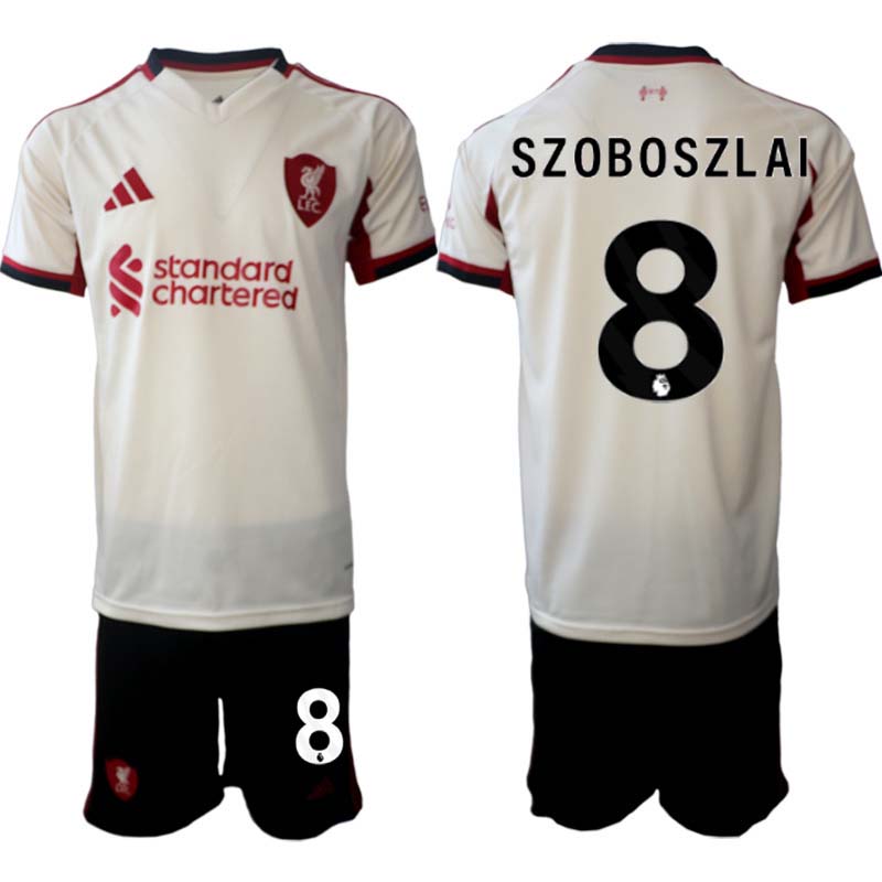 Matchtröjor Liverpool FC Bortaställ 2025/26 Herr Dominik Szoboszlai 8