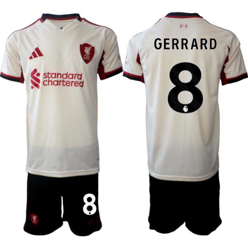 Matchtröjor Liverpool FC Bortaställ 2025/26 Herr Steven Gerrard 8
