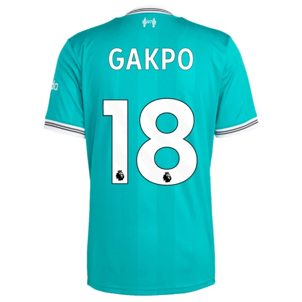 Fotbollströjor Billigt Herr Liverpool Tredjetröja 2025/26 Kortärmad Cody Gakpo 18