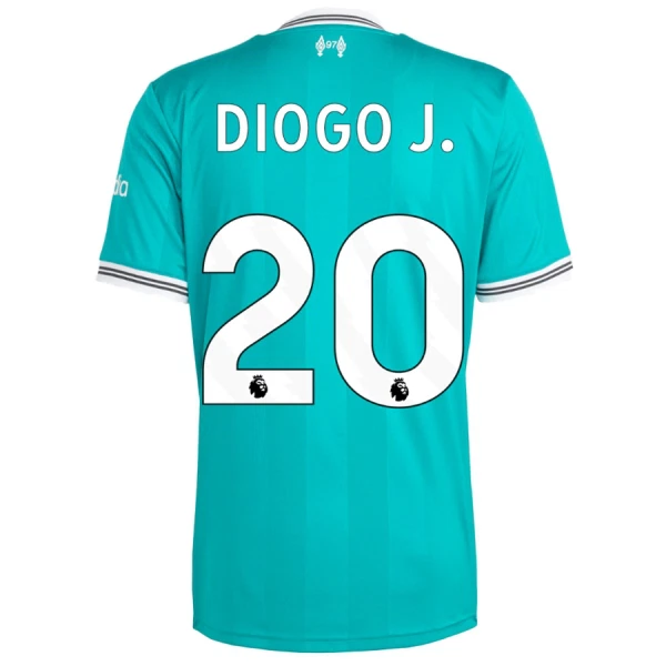 Fotbollströjor Billigt Herr Liverpool Tredjetröja 2025/26 Kortärmad Diogo Jota 20