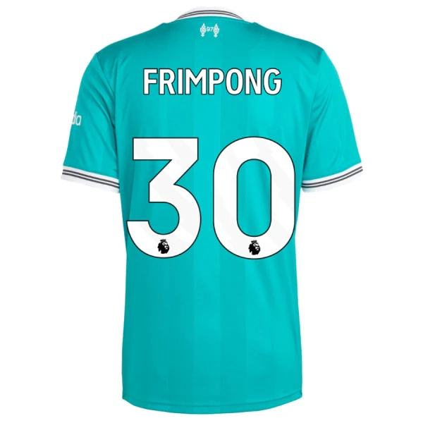 Billiga Fotbollströjor Herr Liverpool Tredjetröja 2025/26 Kortärmad Jeremie Frimpong 30