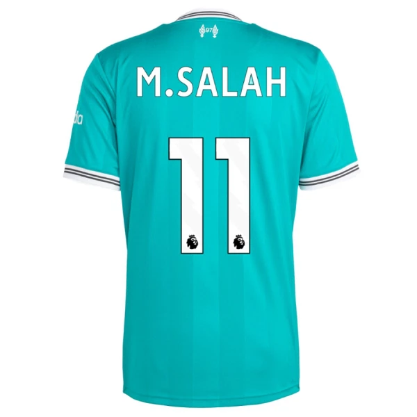 Billiga Fotbollströja Liverpool Tredjetröja Herr 2025/26 Kortärmad Mohamed Salah 11
