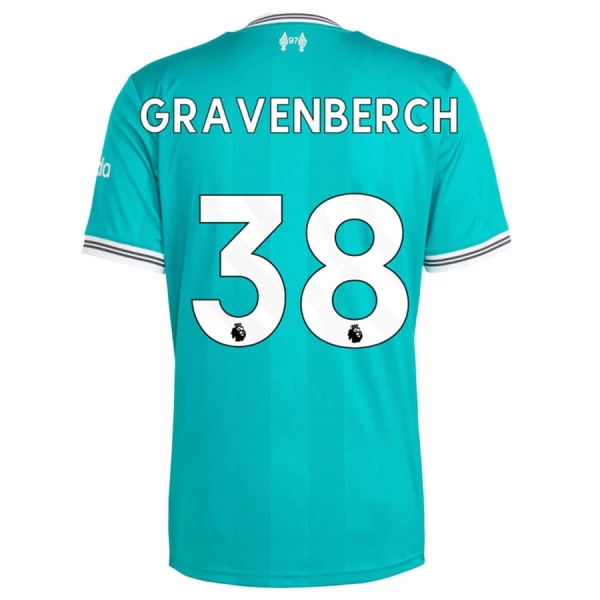 Matchtröjor Herr Liverpool Tredjetröja 2025/26 Kortärmad Ryan Gravenberch 38