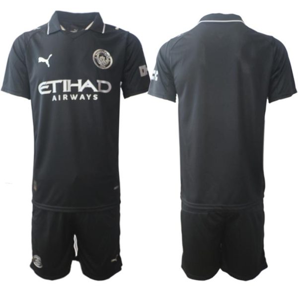 Köpa Fotbollskläder Set Herr Manchester City Bortaställ 2025/26 Med Eget Namn