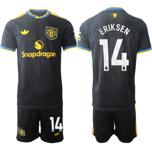 Fotbollströjor Billiga Manchester United Tredjeställ 2025/26 Christian Eriksen 14
