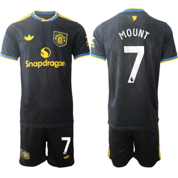Billiga Fotbollströjor Herr Manchester United Tredjeställ 2025/26 Mason Mount 7