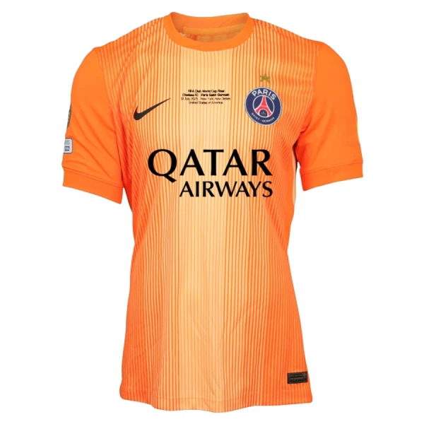Billiga Fotbollströjor Herr Paris Saint-Germain Målvaktströja 2025/26 Orange