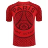 Fotbollskläder Herr Paris Saint-Germain Pre-Match Tröja 2025/26 Röd Kortärmad