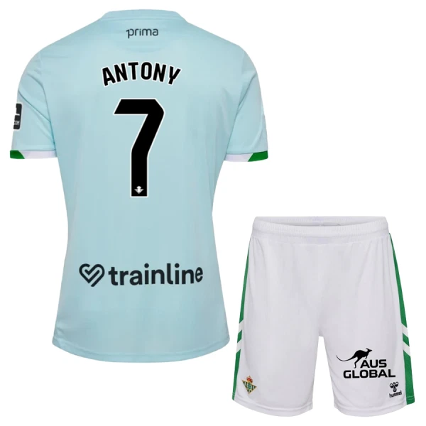 Fotbollströjor Billigt Barn Real Betis Bortaställ 2025/26 Antony 7