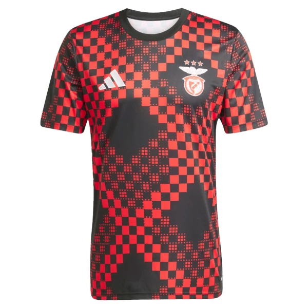 Billiga Fotbollströjor Herr SL Benfica Pre-Match Tröja 2025/26 Kortärmad