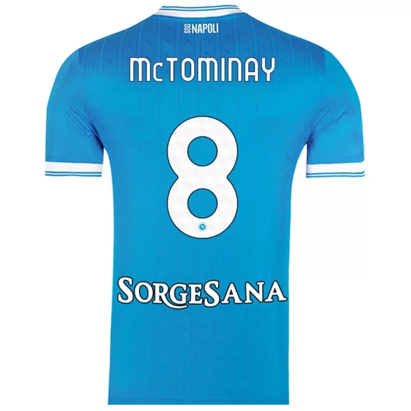 Matchtröjor Fotboll Herr SSC Napoli Hemmatröja 2025/26 Scott McTominay 8